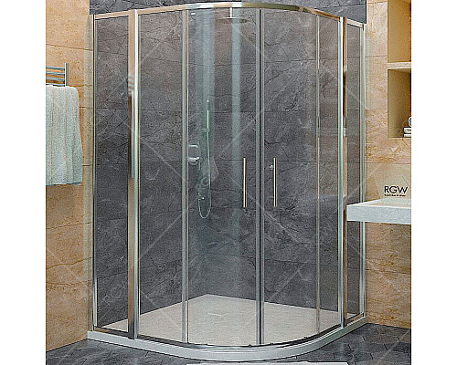 Приобрести Душевой уголок RGW Hotel HO-511 110x110 030651111-11 профиль Хром стекло прозрачное в магазине сантехники Santeh-Crystal.ru