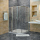 Приобрести Душевой уголок RGW Hotel HO-511 110x110 030651111-11 профиль Хром стекло прозрачное в магазине сантехники Santeh-Crystal.ru