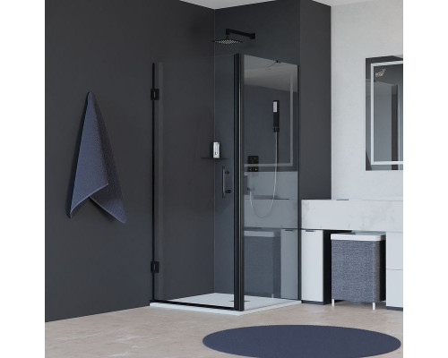 Приобрести Душевой уголок RGW Hotel HO-045B 60х80 350604568-014 профиль Черный стекло прозрачное в магазине сантехники Santeh-Crystal.ru