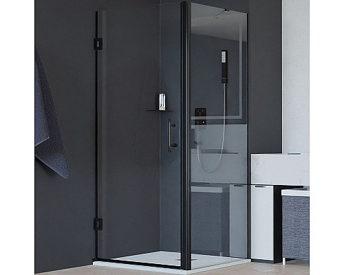 Приобрести Душевой уголок RGW Hotel HO-045B 80х70 350604587-014 профиль Черный стекло прозрачное в магазине сантехники Santeh-Crystal.ru