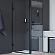 Заказать Душевой уголок RGW Hotel HO-045B 90х80 350604598-014 профиль Черный стекло прозрачное в магазине сантехники Santeh-Crystal.ru