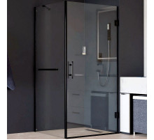 Душевой уголок RGW Hotel HO-045-1B 90х80 3506045198-014 профиль Черный стекло прозрачное