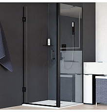 Душевой уголок RGW Hotel HO-045B 70х80 350604578-014 профиль Черный стекло прозрачное