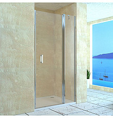 Душевая дверь в нишу RGW Leipzig LE-04 100 профиль Хром стекло прозрачное