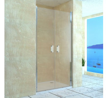 Душевая дверь в нишу RGW Leipzig LE-06 100 профиль Хром стекло прозрачное