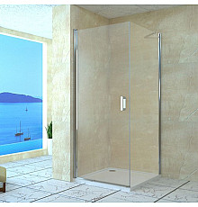 Душевой уголок RGW Leipzig LE-34 70x100 профиль Хром стекло прозрачное