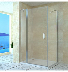 Душевой уголок RGW Leipzig LE-44 100x90 профиль Хром стекло прозрачное