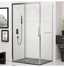 Душевой уголок RGW Leipzig LE-41-1 180х90 341241189-011 профиль Хром стекло прозрачное