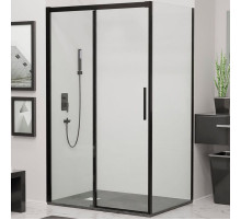Душевой уголок RGW Leipzig LE-41B 190х80 34124189-014 профиль Черный стекло прозрачное