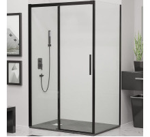 Душевой уголок RGW Leipzig LE-41B 140х80 34124184-014 профиль Черный стекло прозрачное