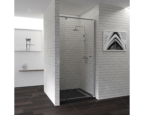 Заказать Душевая дверь RGW Passage PA-02 70 04080207-11 профиль Хром стекло прозрачное в магазине сантехники Santeh-Crystal.ru