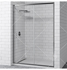 Душевая дверь RGW Passage PA-016 140 350801614-21 профиль Хром стекло Матовое-сатинат