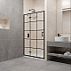 Заказать Душевая дверь RGW Passage PA-07B L 90 41080709-84L профиль Черный стекло прозрачное в магазине сантехники Santeh-Crystal.ru