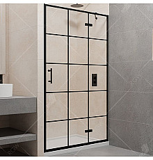 Душевая дверь RGW Passage PA-07B R 100 41080710-84R профиль Черный стекло прозрачное