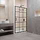 Заказать Душевая дверь RGW Passage PA-07B R 90 41080709-84R профиль Черный стекло прозрачное в магазине сантехники Santeh-Crystal.ru