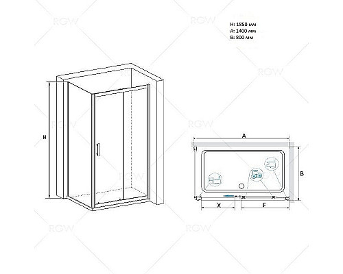 Santeh-Crystal.ru: Душевой уголок RGW Passage PA-145 140х80 020814584-11 профиль Хром стекло прозрачное Приобрести Душевой уголок RGW Passage PA-145 140х80 020814584-11 профиль Хром стекло прозрачное в магазине сантехники Santeh-Crystal.ru