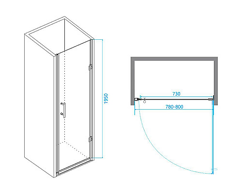 Santeh-Crystal.ru: Душевая дверь RGW Passage PA-06 B 80 41080608-14 профиль Черный стекло прозрачное Купить Душевая дверь RGW Passage PA-06 B 80 41080608-14 профиль Черный стекло прозрачное в магазине сантехники Santeh-Crystal.ru