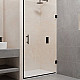Купить Душевая дверь RGW Passage PA-06 B 80 41080608-14 профиль Черный стекло прозрачное в магазине сантехники Santeh-Crystal.ru