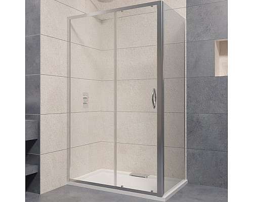 Купить Душевой уголок RGW Passage PA-76 170х90 35087679-11 профиль Хром стекло прозрачное в магазине сантехники Santeh-Crystal.ru