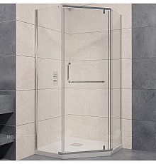 Душевой уголок RGW Passage PA-081 100x100 35088100-11 профиль Хром стекло прозрачное