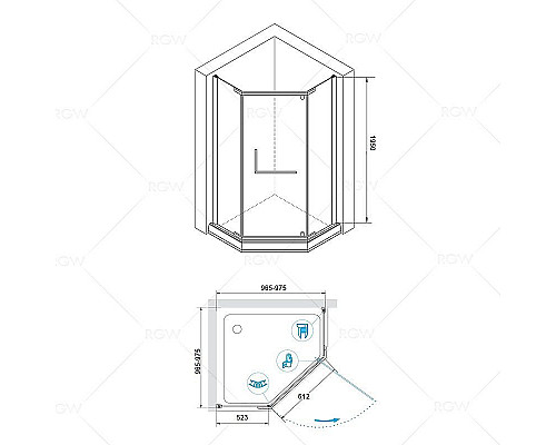 Santeh-Crystal.ru: Душевой уголок RGW Passage PA-081 100x100 35088100-11 профиль Хром стекло прозрачное Заказать Душевой уголок RGW Passage PA-081 100x100 35088100-11 профиль Хром стекло прозрачное в магазине сантехники Santeh-Crystal.ru