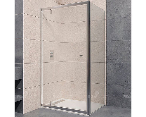 Приобрести Душевой уголок RGW Passage PA-43 70х80 04084378-011 профиль Хром стекло прозрачное в магазине сантехники Santeh-Crystal.ru