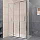 Заказать Душевой уголок RGW Passage PA-73 120х100 060873120-011 профиль Хром стекло прозрачное в магазине сантехники Santeh-Crystal.ru