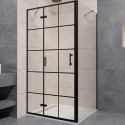 Душевой уголок RGW Passage PA-77B L 120x90 41087729-084L профиль Черный стекло прозрачное