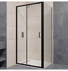 Душевой уголок RGW Passage PA-74B 150x110 410874151-14 профиль Черный стекло прозрачное