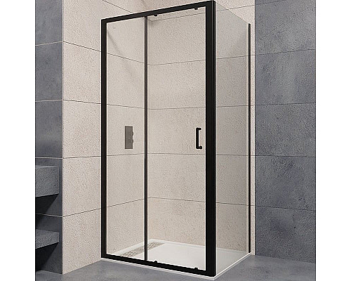 Заказать Душевой уголок RGW Passage PA-74B 140x100 410874140-14 профиль Черный стекло прозрачное в магазине сантехники Santeh-Crystal.ru