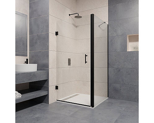 Заказать Душевой уголок RGW Passage PA-36B 90x80 41083698-014 профиль Черный стекло прозрачное в магазине сантехники Santeh-Crystal.ru