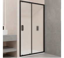 Душевая дверь RGW Passage PA-016B 120 350801612-24 профиль Черный стекло матовое-сатинат