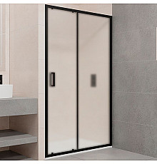 Душевая дверь RGW Passage PA-016B 120 350801612-24 профиль Черный стекло матовое-сатинат