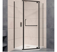 Душевой уголок RGW Passage PA-081B 90x90 35088199-14 профиль Черный стекло прозрачное