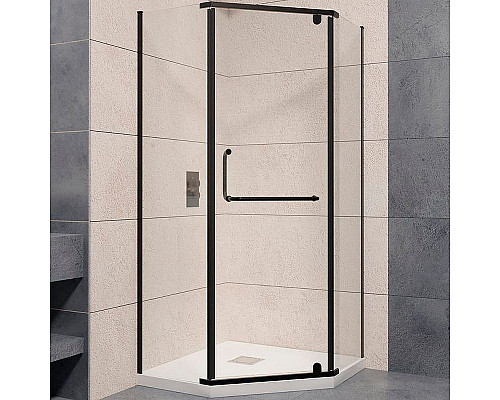 Приобрести Душевой уголок RGW Passage PA-081B 90x90 35088199-14 профиль Черный стекло прозрачное в магазине сантехники Santeh-Crystal.ru