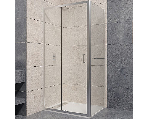 Купить Душевой уголок RGW Passage PA-74-1 110x100 4108741110-11 профиль Хром стекло прозрачное в магазине сантехники Santeh-Crystal.ru