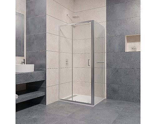 Заказать Душевой уголок RGW Passage PA-74-1 130x80 4108741138-11 профиль Хром стекло прозрачное в магазине сантехники Santeh-Crystal.ru