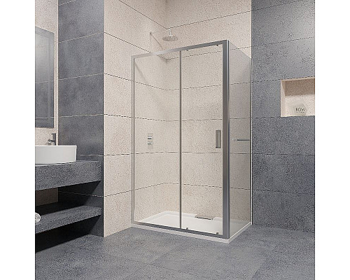 Заказать Душевой уголок RGW Passage PA-76-1 130x90 350876139-11 профиль Хром стекло прозрачное в магазине сантехники Santeh-Crystal.ru