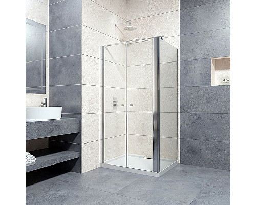 Заказать Душевой уголок RGW Passage PA-47 120х80 04084728-011 профиль Хром стекло прозрачное в магазине сантехники Santeh-Crystal.ru