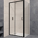 Душевой уголок RGW Passage PA-74B 120x110 410874121-14 профиль Черный стекло прозрачное Душевой уголок RGW Passage PA-74B 120x110 410874121-14 профиль Черный стекло прозрачное