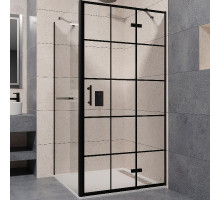 Душевой уголок RGW Passage PA-77-1B R 120x80 410877128-084R профиль Черный стекло прозрачное