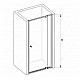 Заказать Душевая дверь RGW Passage PA-02B NEW 90 41080209-14 профиль Черный стекло прозрачное в магазине сантехники Santeh-Crystal.ru