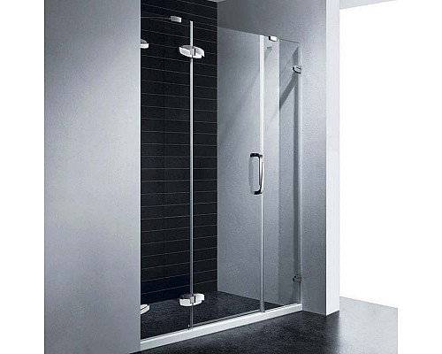 Купить Душевая дверь в нишу RGW Safari SA-01 140 петли Хром стекло прозрачное в магазине сантехники Santeh-Crystal.ru