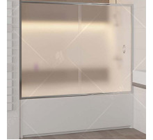 Шторка на ванну RGW Screens SC-62 150x150 01116215-21 профиль Хром стекло матовое-сатинат