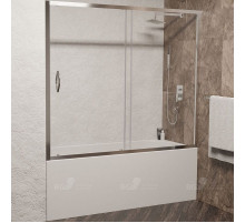 Шторка на ванну RGW Screens SC-043 170x150 351104317-11 профиль Хром стекло прозрачное