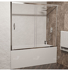 Шторка на ванну RGW Screens SC-043 170x150 351104317-11 профиль Хром стекло прозрачное