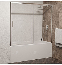 Шторка на ванну RGW Screens SC-45 170x150 34114517-11 профиль Хром стекло прозрачное