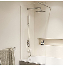 Шторка на ванну RGW Screens SC-050 60x150 351105006-11 профиль Хром стекло прозрачное