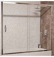 Шторка на ванну RGW Screens SC-043 180x150 351104318-11 профиль Хром стекло прозрачное