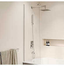 Шторка на ванну RGW Screens SC-056 40х150 351105640-11 профиль Хром стекло прозрачное